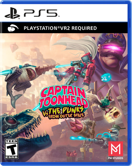 Captain Toonhead vs The Punks From Outer Space - Playstation 5 [PSVR2 Required] (PRE-ORDER)