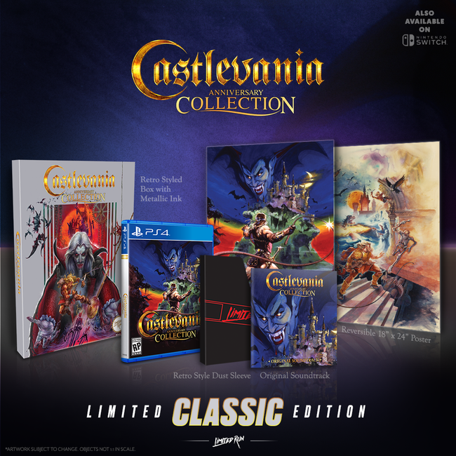 Castlevania Anniversary Collection - Classic Edition [Limited Run Games #405]  - Playstation 4