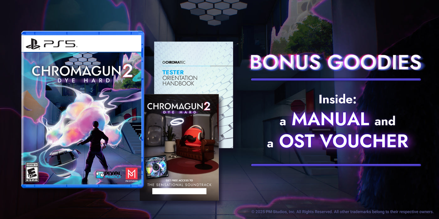 ChromaGun 2: Dye Hard - Playstation 5 (PRE-ORDER)