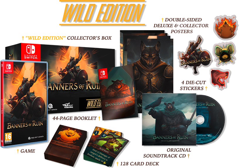 Banners of Ruin [Wild Edition] [EU Import] - Nintendo Switch (PRE-ORDER) (FREE SHIPPING)