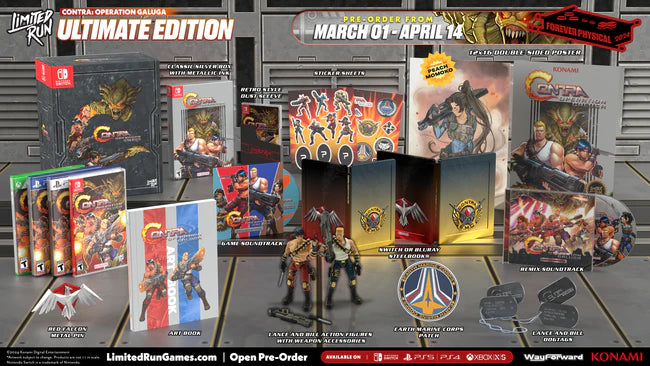 Contra: Operation Galuga Ultimate Edition [Limited Run Games #550] - PlayStation 4