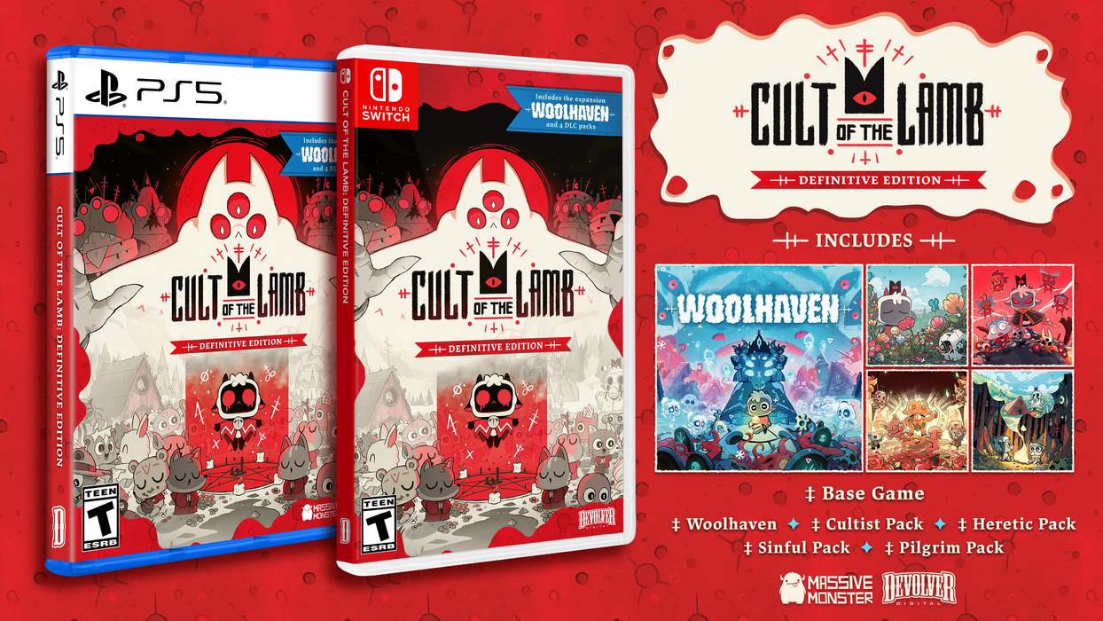 Cult of the Lamb: Definitive Edition - Nintendo Switch (PRE-ORDER)