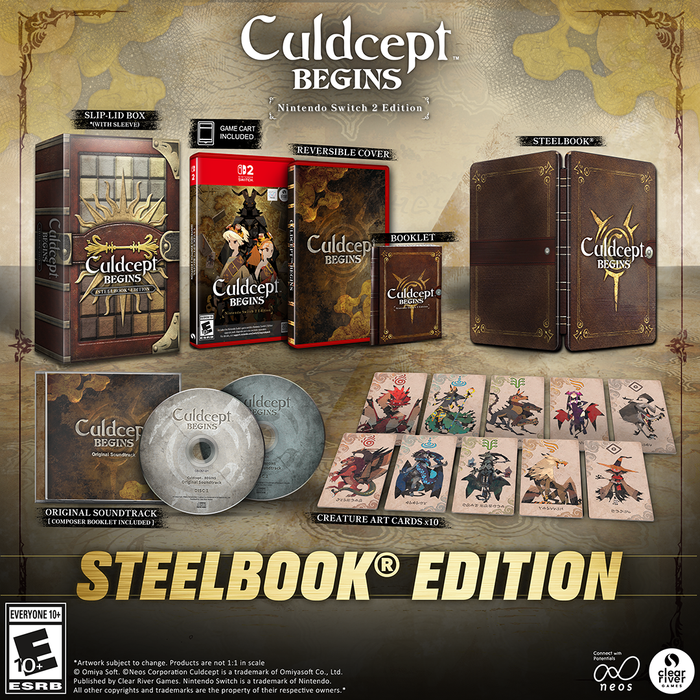 Culdcept Begins - Nintendo Switch 2 Edition [Steelbook Edition] - Nintendo Switch 2 (PRE-ORDER) (VGP Exclusive)