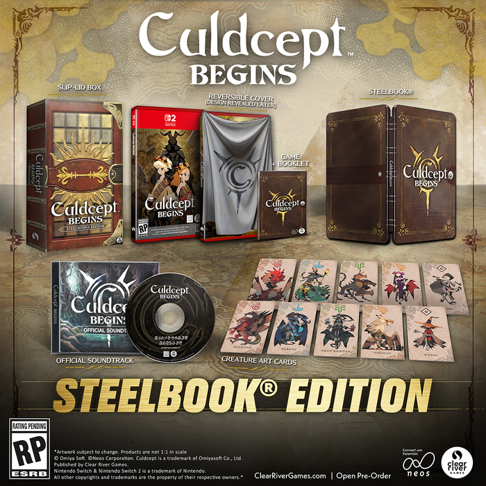 Culdcept Begins - Nintendo Switch 2 Edition [Steelbook Edition] - Nintendo Switch 2 (PRE-ORDER) (VGP Exclusive)
