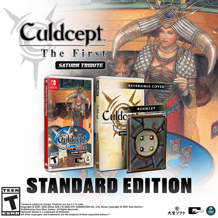 Culdcept The First Saturn Tribute [Standard Edition] - Nintendo Switch (PRE-ORDER)