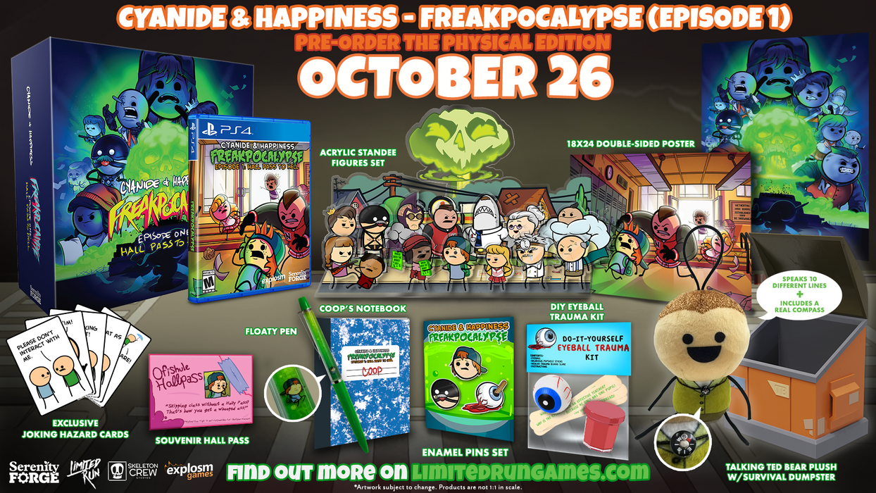 Cyanide and Happiness Freakpocalypse Ep 1 Collectors Edition [Limited Run Games] - Nintendo Switch