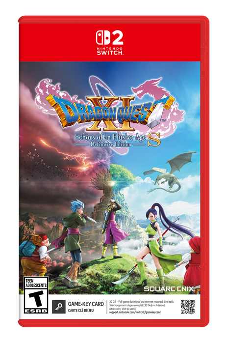DRAGON QUEST XI S: Echoes of an Elusive Age - Definitive Edition [Game-Key Card] - Nintendo Switch 2 (PRE-ORDER)