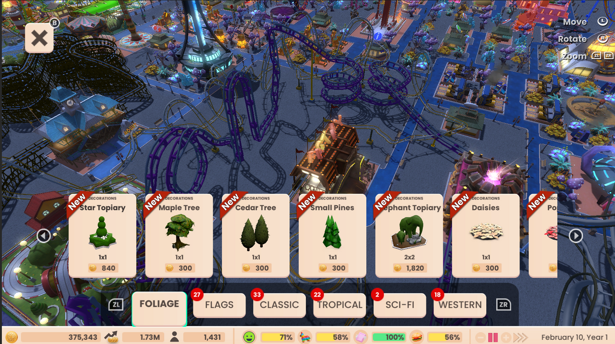 RollerCoaster Tycoon Adventures Deluxe, la versione aggiornata del RollerCoaster Tycoon Adventures Deluxe, la versione aggiornata del