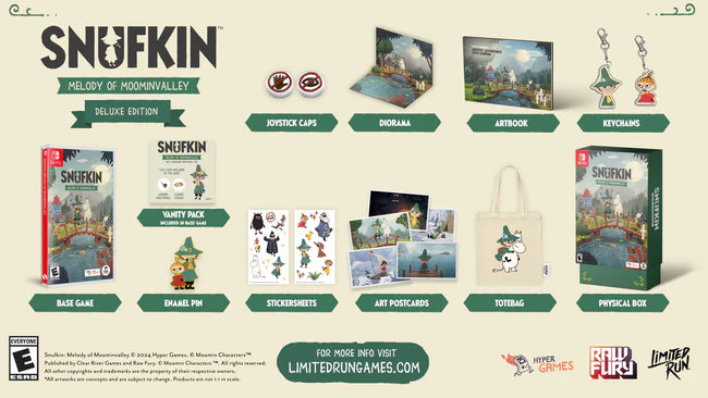 Snufkin: Melody of Moominvalley Deluxe Edition [Limited Run Games] - Nintendo Switch