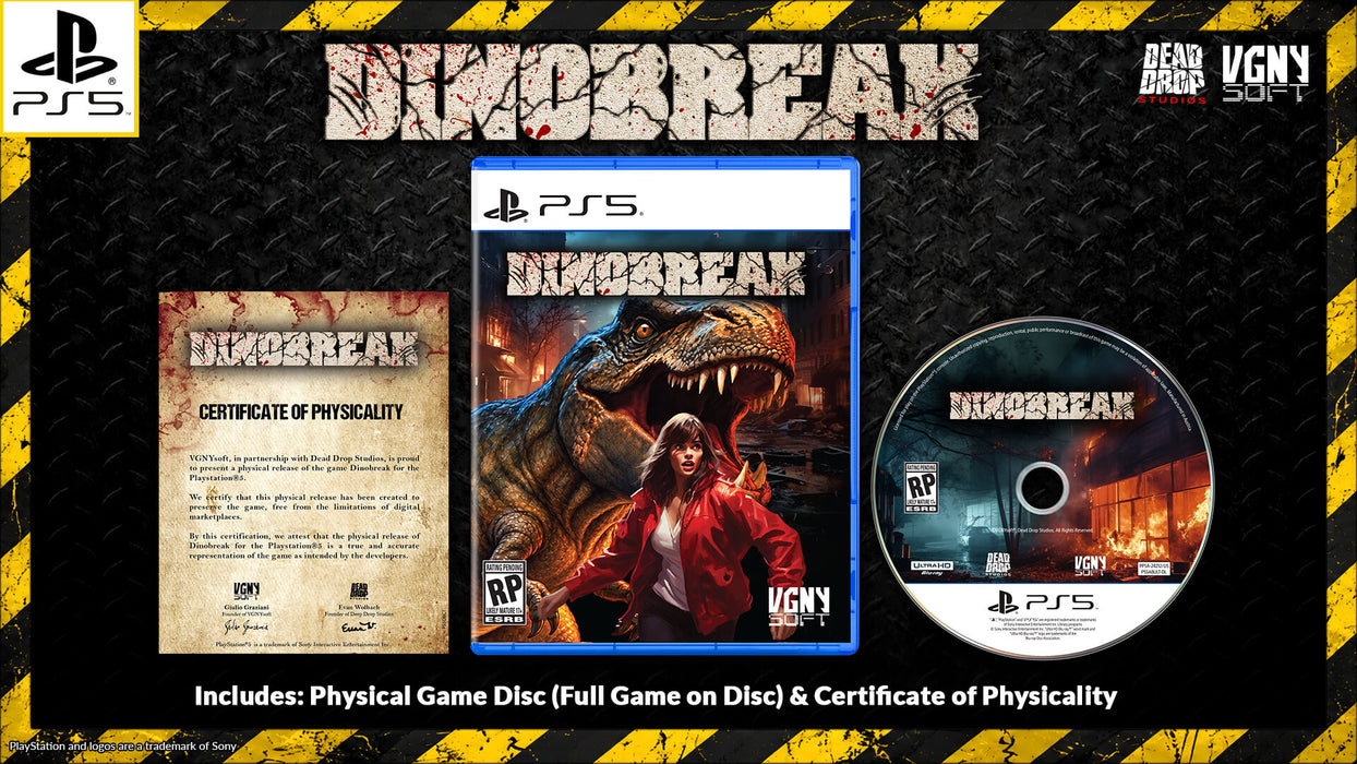 Dinobreak (Standard Edition) - PlayStation 5 (PRE-ORDER)