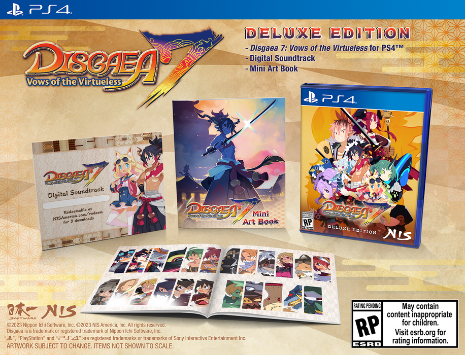 DISGAEA 7 VOWS OF THE VIRTUELESS DELUXE EDITION - PS4