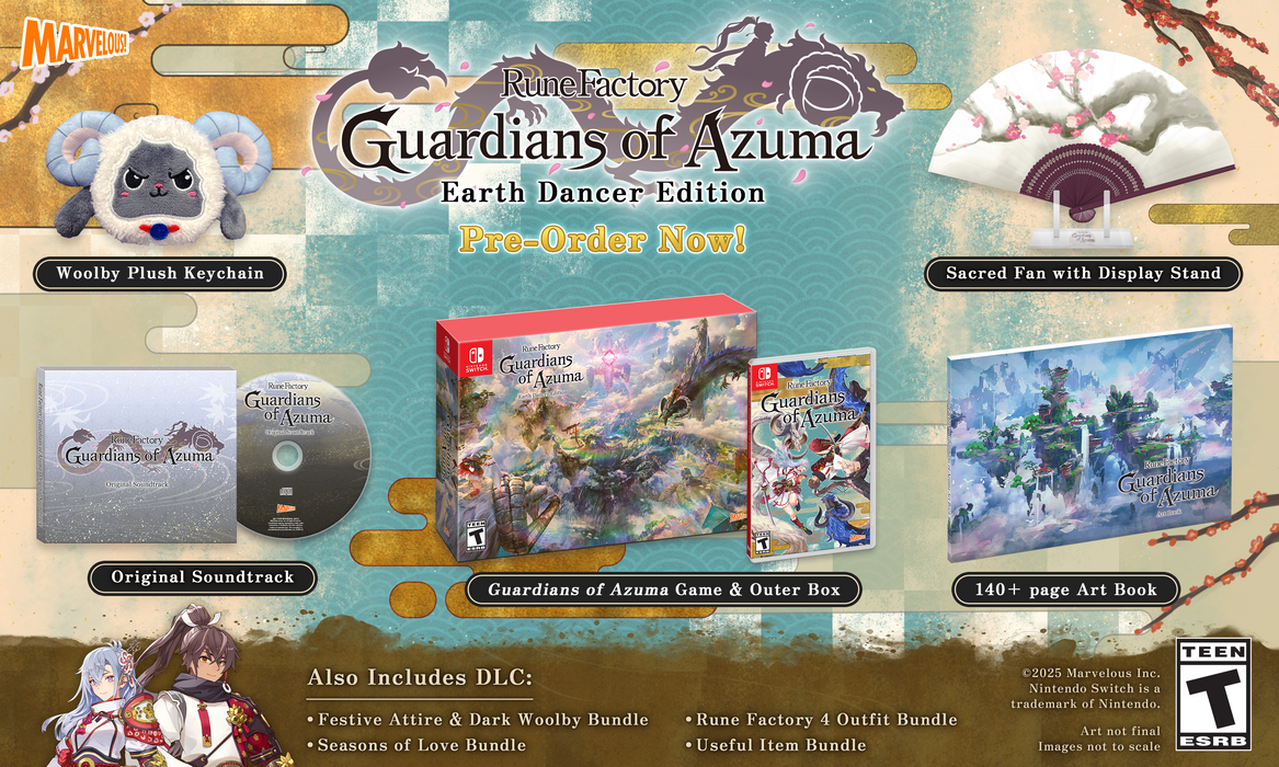 Rune Factory: Guardians of Azuma Earth Dancer Limited Edition - Nintendo Switch