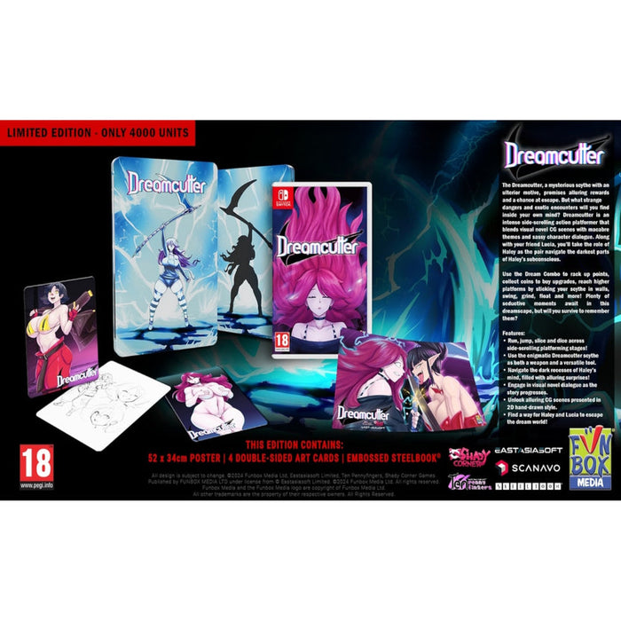 Dreamcutter Steelbook Limited Edition [EU Import] - Nintendo Switch