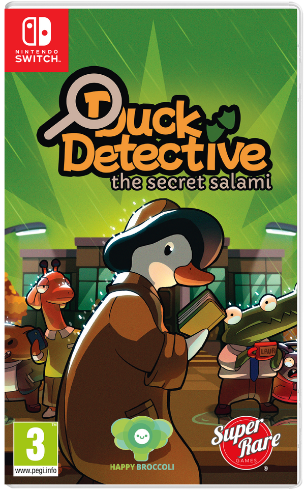 【新品・未開封】Duck Detective　欧州版【Switch】 Duck Detective [EU Import] (SRG#120) - Nintendo Switch