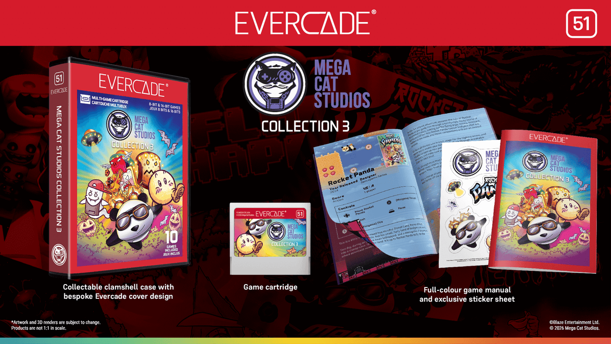 Evercade Mega Cat Studios Collection 3
