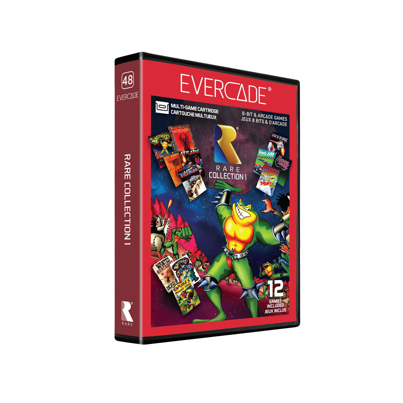 Evercade Activision Collection 1  & Rare Collection 1 & The Llamasoft Collection