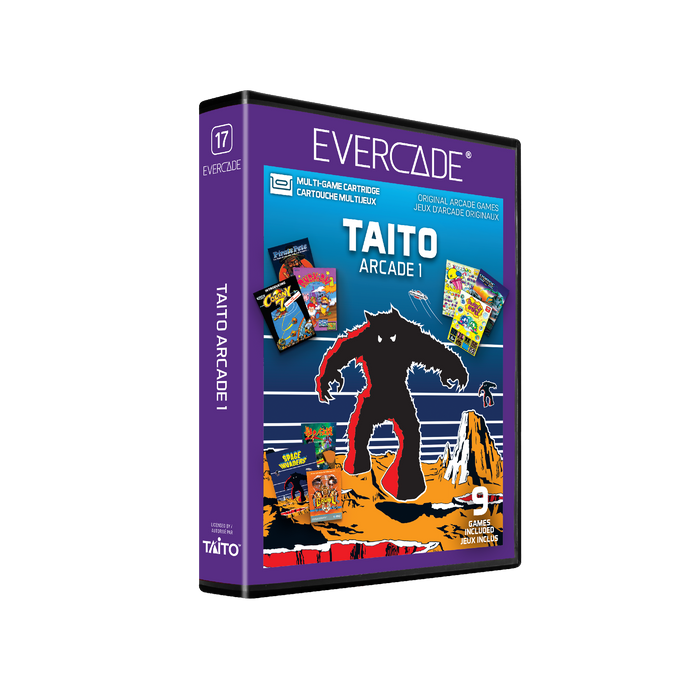 Evercade Taito Arcade 1 & Taito Arcade 2 Combo Pack  (Free Shipping)