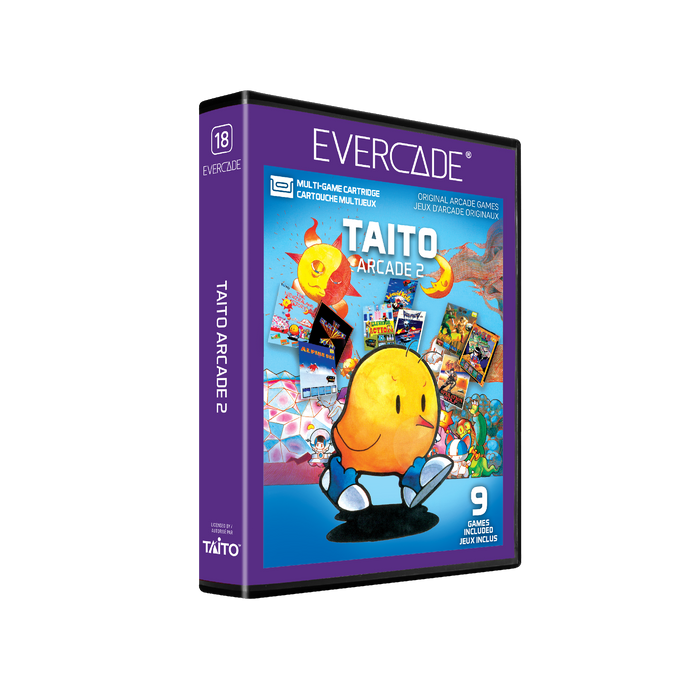 Evercade Taito Arcade 1 & Taito Arcade 2 Combo Pack  (Free Shipping)