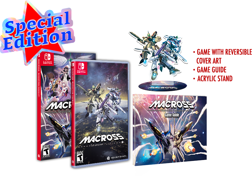 MACROSS -Shooting Insight- [SPECIAL EDITION] - Nintendo Switch  (VGP EXCLUSIVE)