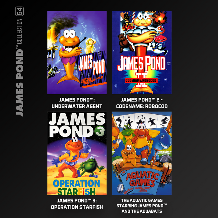 Evercade James Pond Collection (PRE-ORDER)