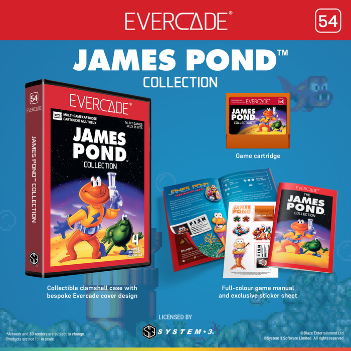 Evercade James Pond Collection (PRE-ORDER)