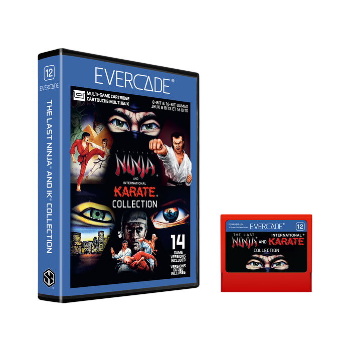 Evercade The Last Ninja and IK Collection & Evercade James Pond Collection (Free Shipping) (PRE-ORDER)