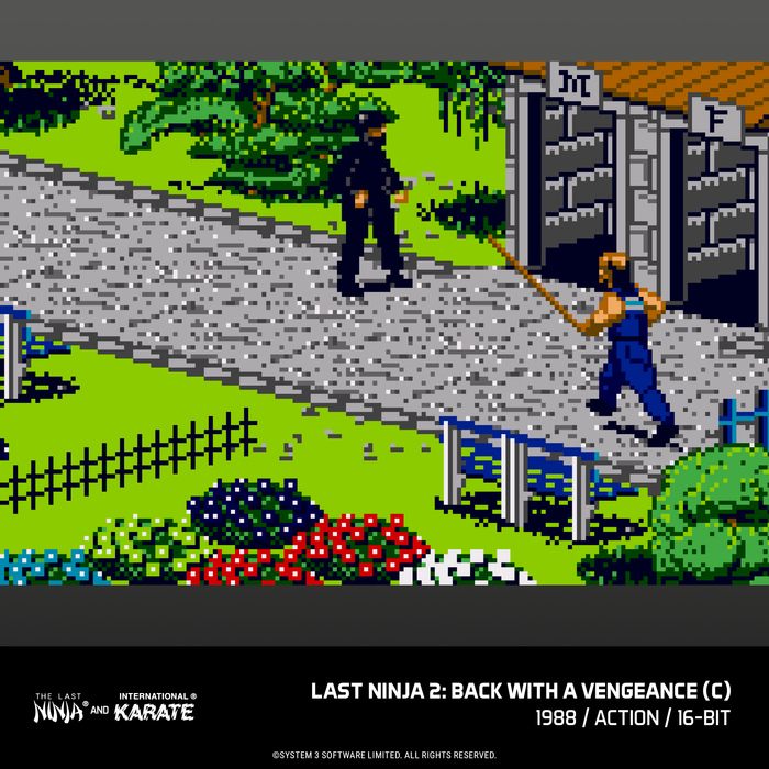 Evercade The Last Ninja and IK Collection & Evercade James Pond Collection (Free Shipping) (PRE-ORDER)