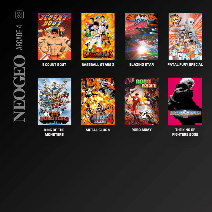 Evercade Neo Geo Arcade #4 (PRE-ORDER)