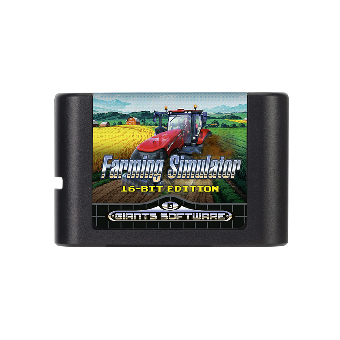 Farming Simulator 16-Bit Edition [SLG] - Sega Genesis / Mega Drive