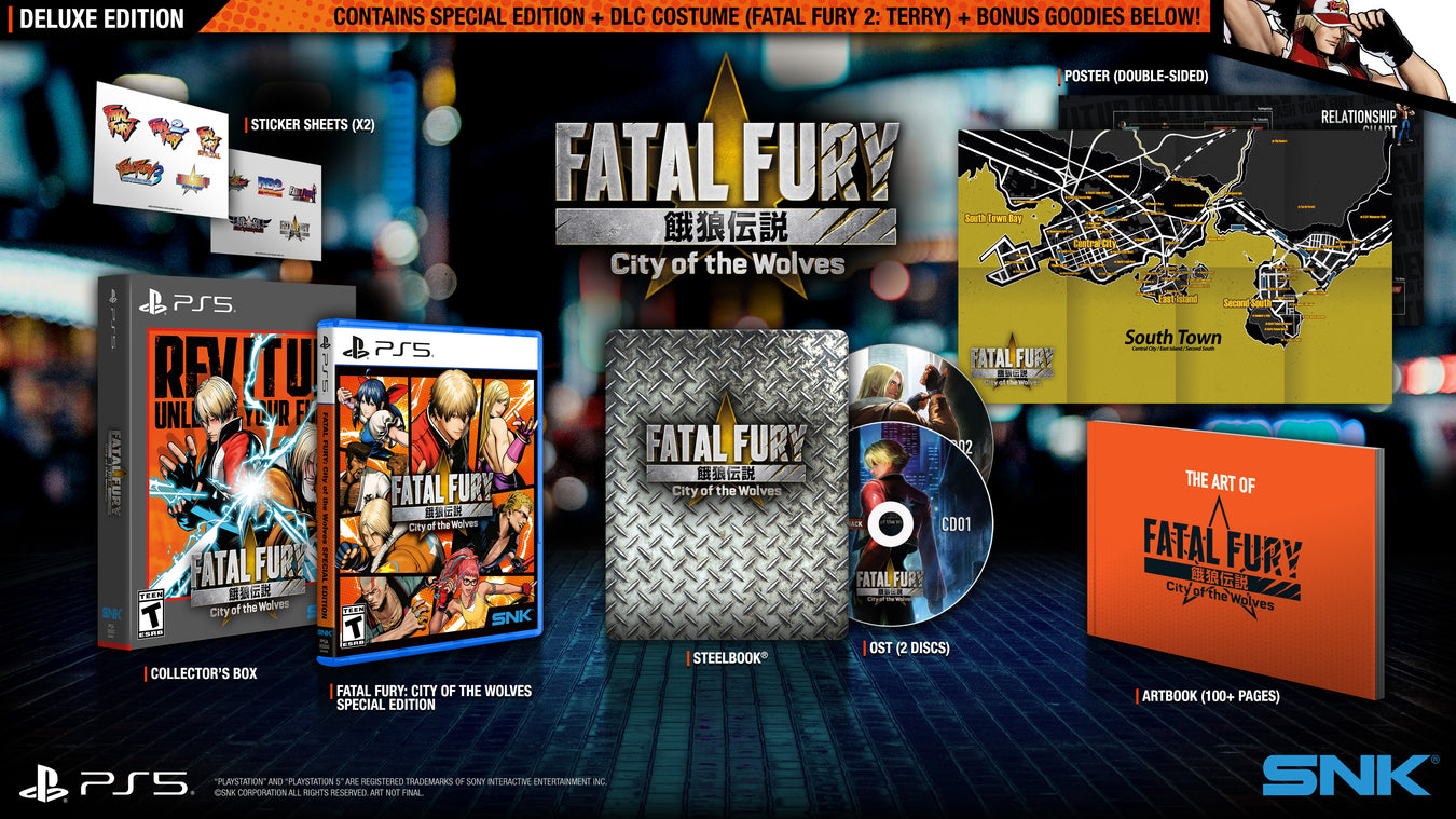 Fatal Fury City of the Wolves Sale