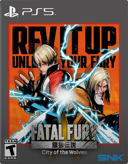 FATAL FURY: City of the Wolves [DELUXE EDITION] - Playstation 5  (FREE SHIPPING)