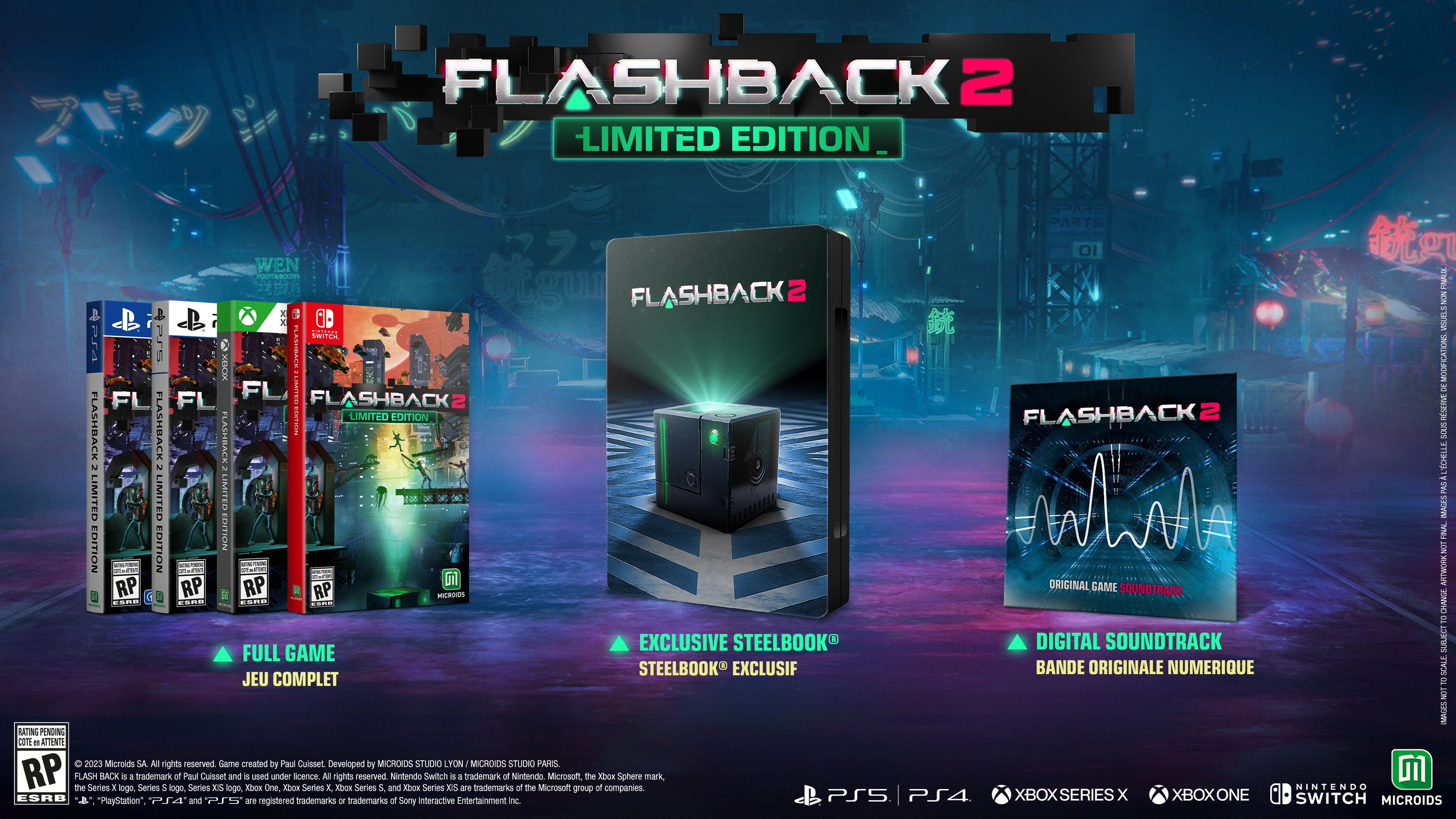 Flashback 2: Limited Edition - Nintendo Switch (PRE-ORDER ...