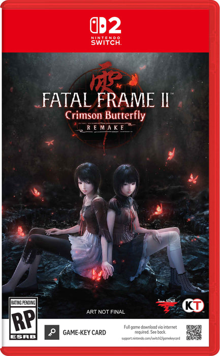 FATAL FRAME II: Crimson Butterfly REMAKE - [Game-Key Card] Nintendo Switch 2 (PRE-ORDER)