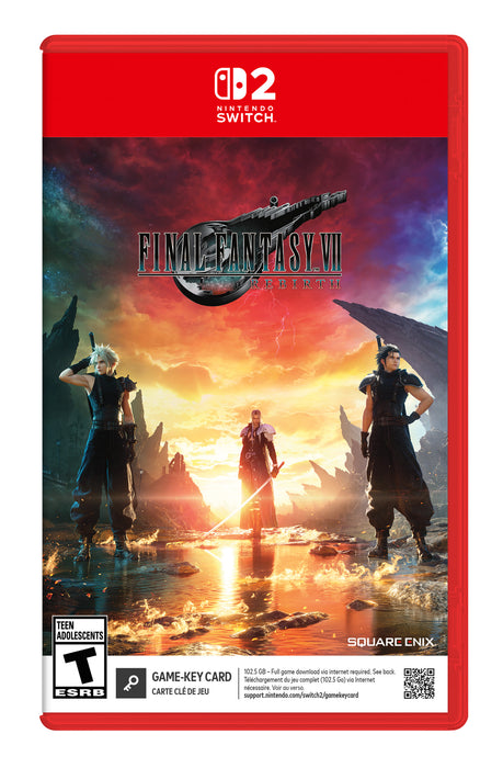 FINAL FANTASY VII REBIRTH Day One Edition [Game-Key Card] (+ Exclusive Magic: The Gathering—FINAL FANTASY Promo Card) - Nintendo Switch 2 (PRE-ORDER)