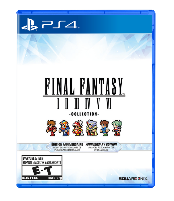 Final Fantasy I-VI Collection Anniversary Edition - Playstation 4 Final Fantasy I-VI Collection Anniversary Edition - Playstation 4