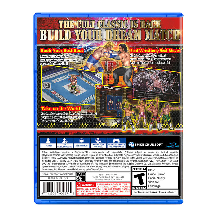 Fire Pro Wrestling World [Standard Edition] - Playstation 4