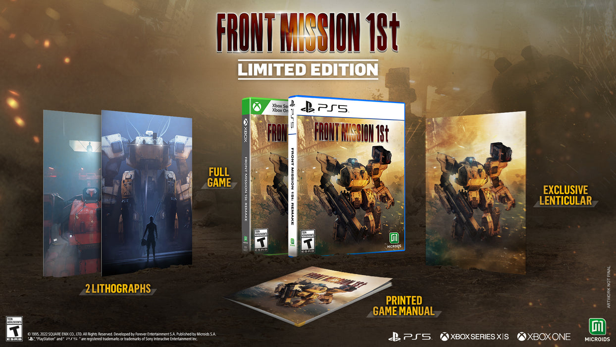 Front Mission 1st Remake Limited Edition - Playstation 5