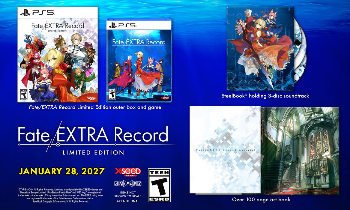 Fate EXTRA/Record Limited Edition - PlayStation 5 (PRE-ORDER)