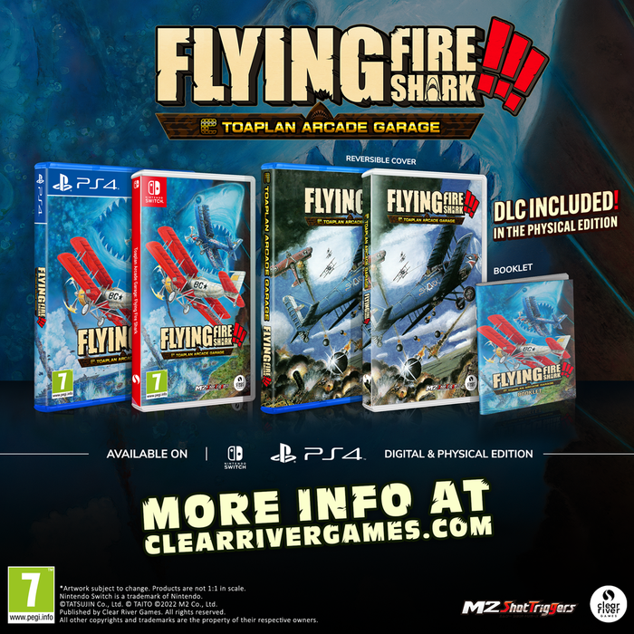 Toaplan Arcade Garage: Flying Fire Shark [EU Import] - Nintendo Switch (PRE-ORDER) (Free Shipping)