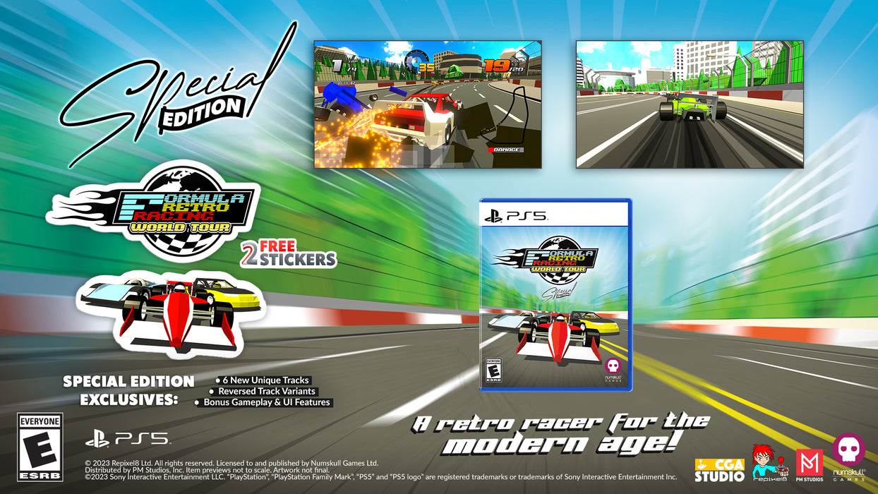 Special Edition Racing FORMULA RETRO RACING WORLD TOUR SPECIAL EDITION - PS5 — VIDEOGAMESPLUS.CA