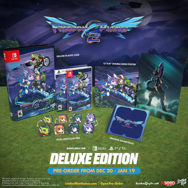 Freedom Planet 2 Deluxe Edition [Limited Run Games #269] - Nintendo Switch