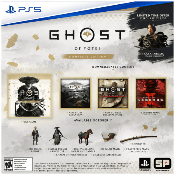 Ghost of Yotei Complete Edition -PlayStation 5 (PRE-ORDER)