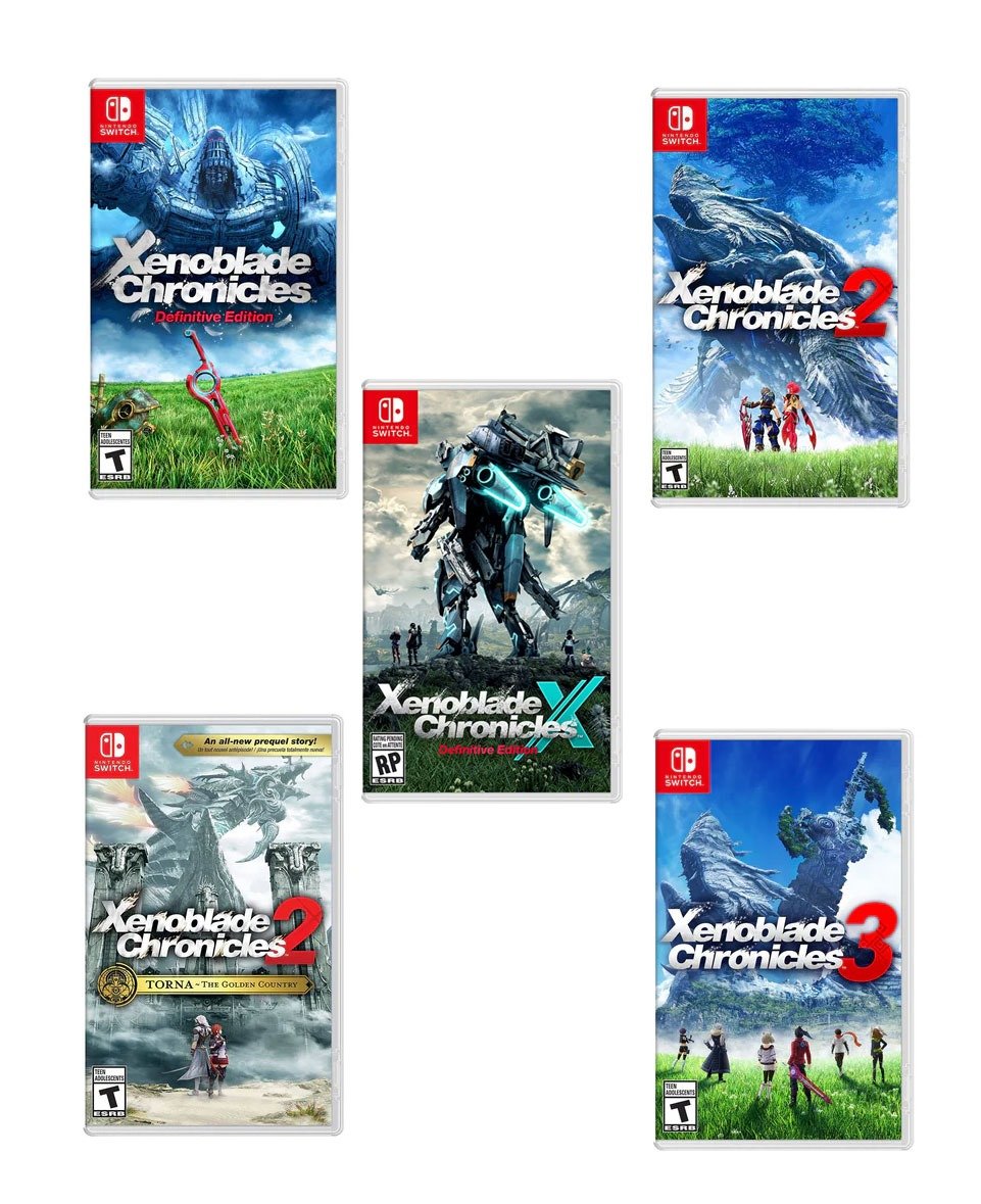 Xenoblade Chronicles 5-Pack Bundle (Includes Xenoblade Chronicles