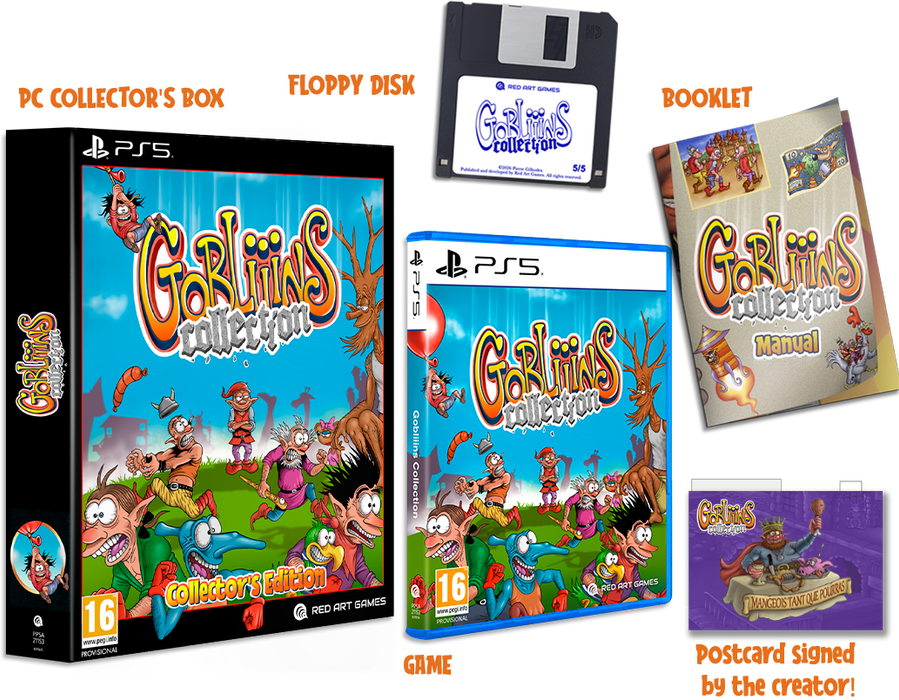 Gobliiins Collection [EU Import] [Collector's Edition] - Playstation 5 (PRE-ORDER)
