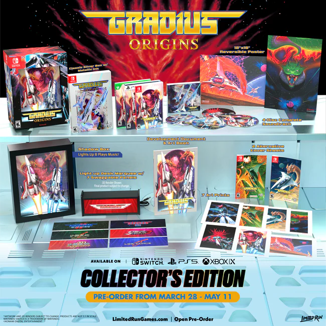 Gradius Origins Collector's Edition (Limited Run Games #142) - PlayStation 5