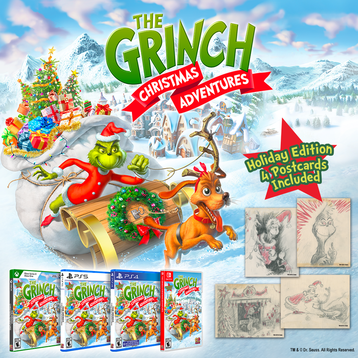 Grinch Switch Christmas Releases The Grinch Christmas Adventure