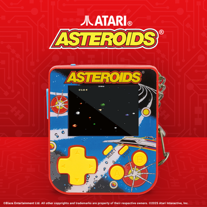 Evercade Hypermegatech Atari Asteroids Key Chain