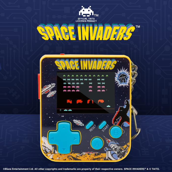 Evercade Hypermegatech Taito Space Invaders Key Chain