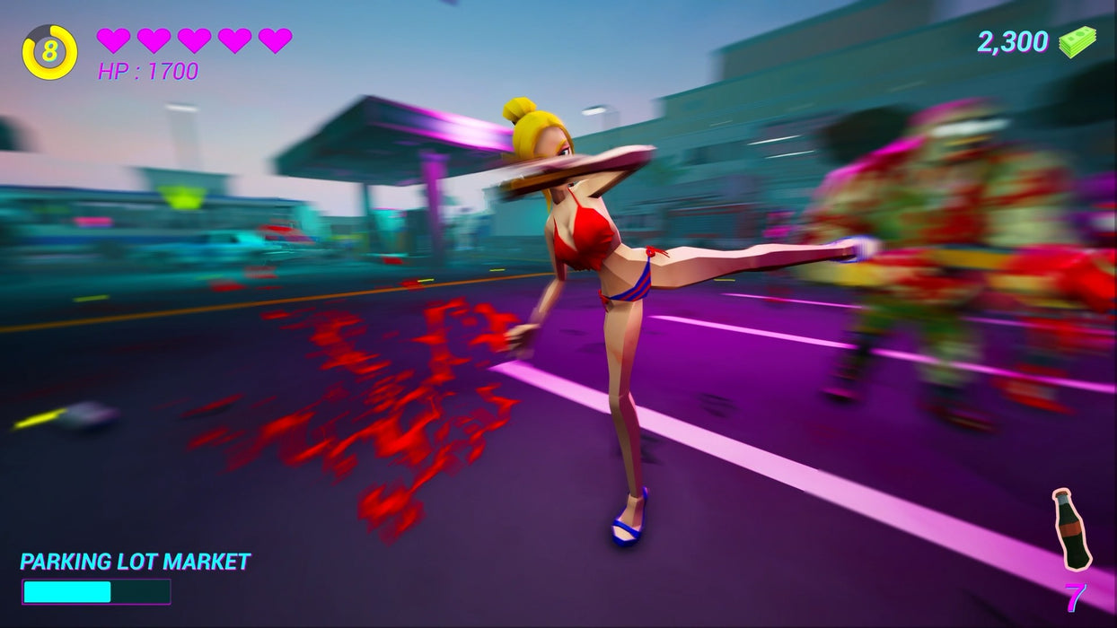 Hot Blood [Includes 2 Roxy Key Rings] [EU Import] - Nintendo Switch