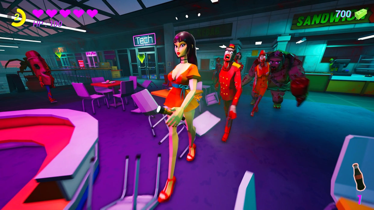 Hot Blood [Includes 2 Roxy Key Rings] [EU Import] - Nintendo Switch